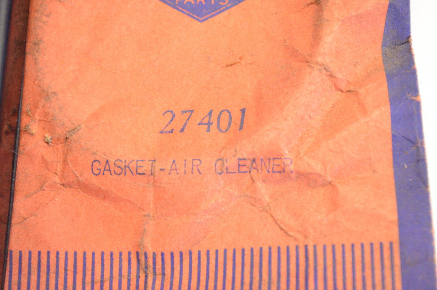 New OEM Briggs & Stratton 27401 Air Cleaner Gasket NOS