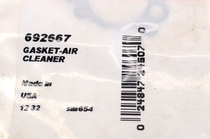 New OEM Briggs & Stratton 692667 Air Cleaner Gasket Qty 2 NOS