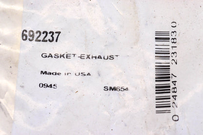 New OEM Briggs & Stratton 692237 Exhaust Gasket Qty 2 NOS