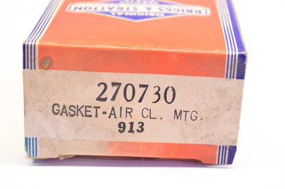 New OEM Briggs & Stratton 270730 Air Cleaner Mounting Gasket NOS
