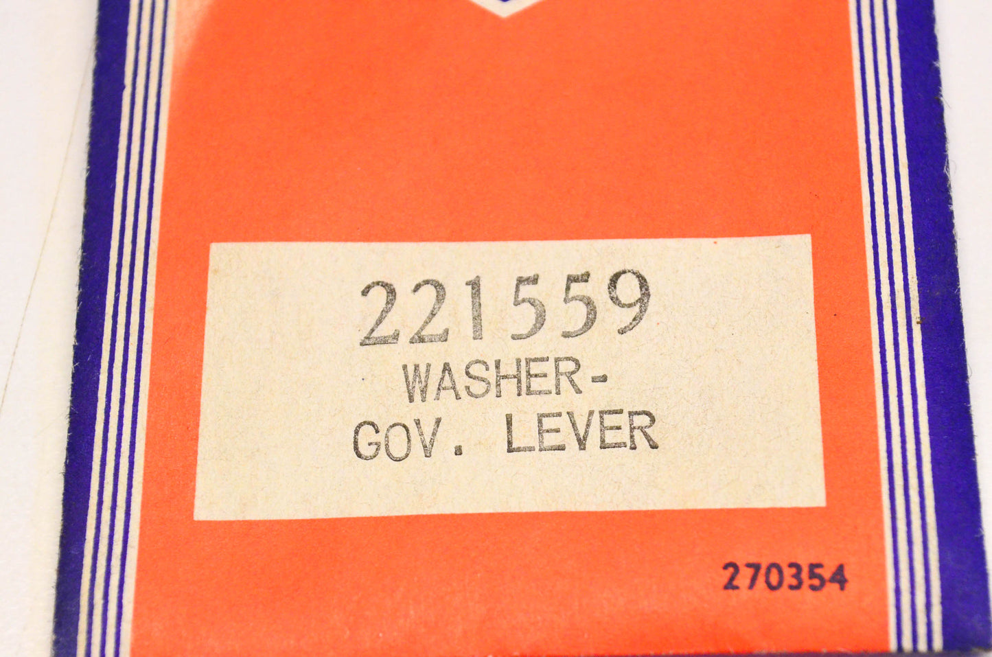 New OEM Briggs & Stratton 221559 Governor Lever Washer NOS