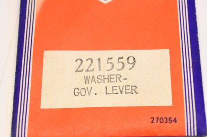 New OEM Briggs & Stratton 221559 Governor Lever Washer NOS