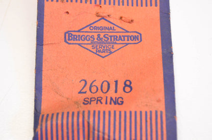 New OEM Briggs & Stratton 26018 Spring NOS