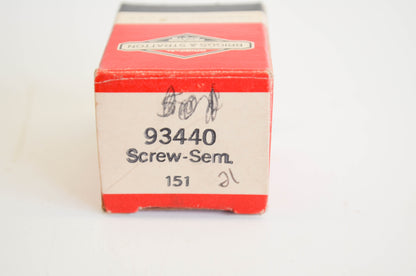 New OEM Briggs & Stratton 93440, 151 Screw Qty 3 NOS