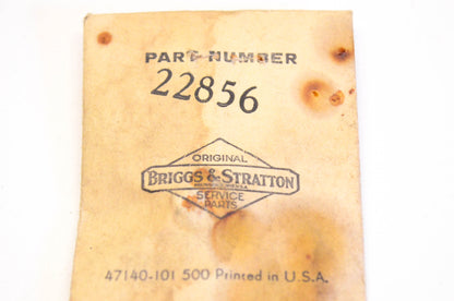 New OEM Briggs & Stratton 22856 Rod Screw Lock NOS
