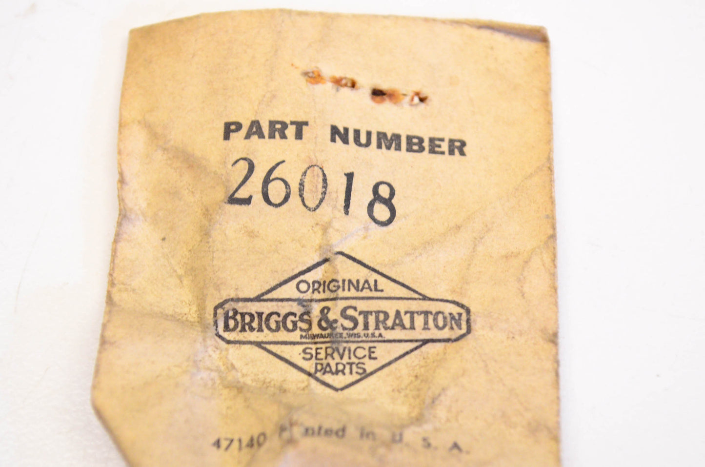 New OEM Briggs & Stratton 26018 Breaker Spring NOS