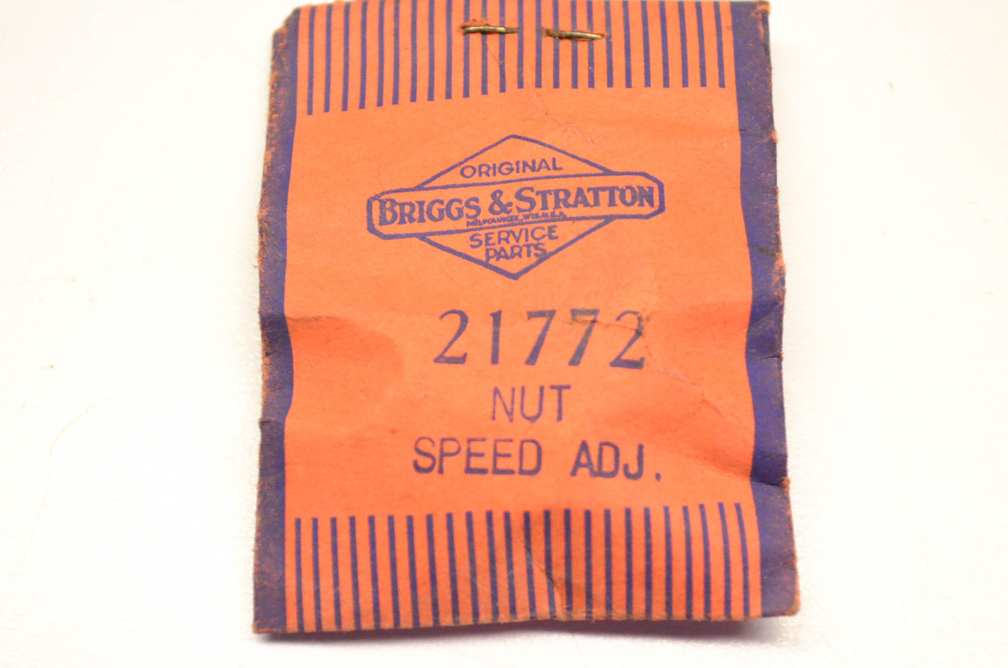 New OEM Briggs & Stratton 21772 Speed Adjusting Nut NOS