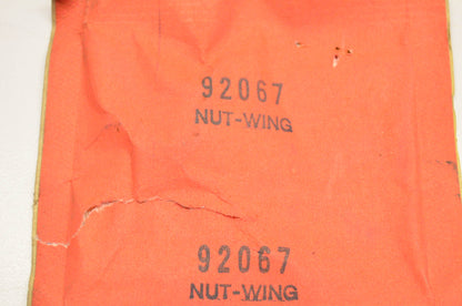 New OEM Briggs & Stratton 92067 Wing Nut NOS