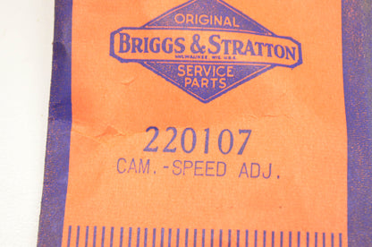 New OEM Briggs & Stratton 220107 Speed Adjustment Cam NOS