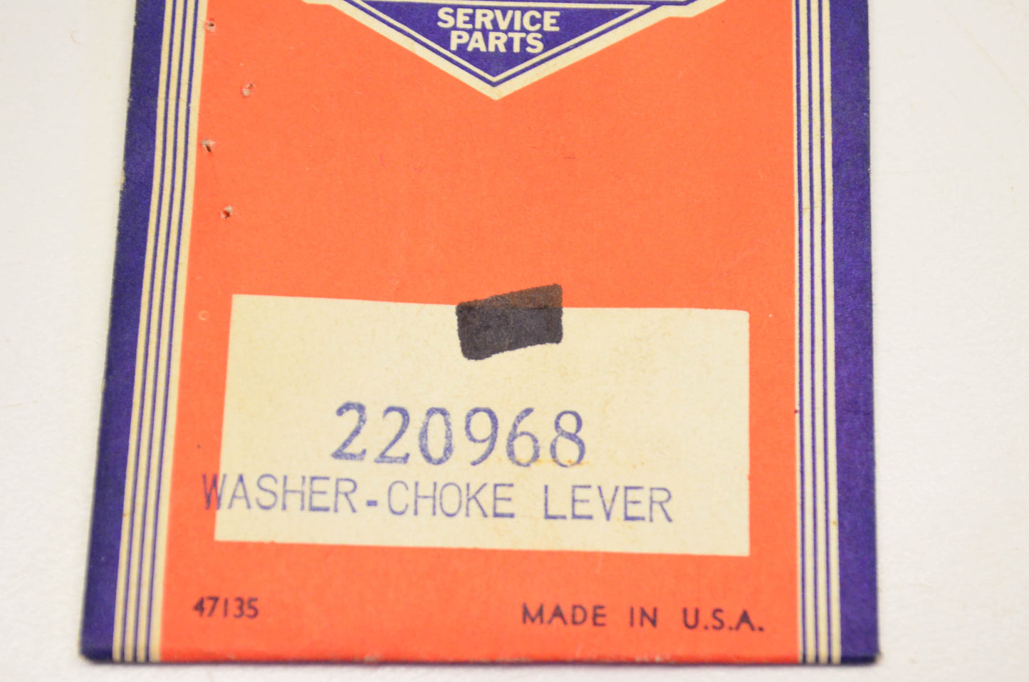 New OEM Briggs & Stratton 220968 Choke Link Washer NOS