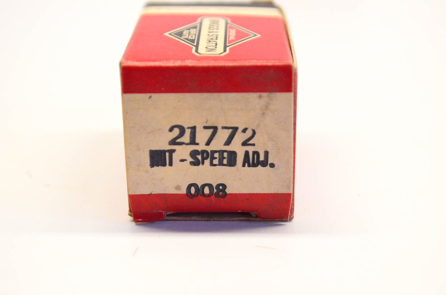 New OEM Briggs & Stratton 21772, 008 Speed Adjuster Nut NOS