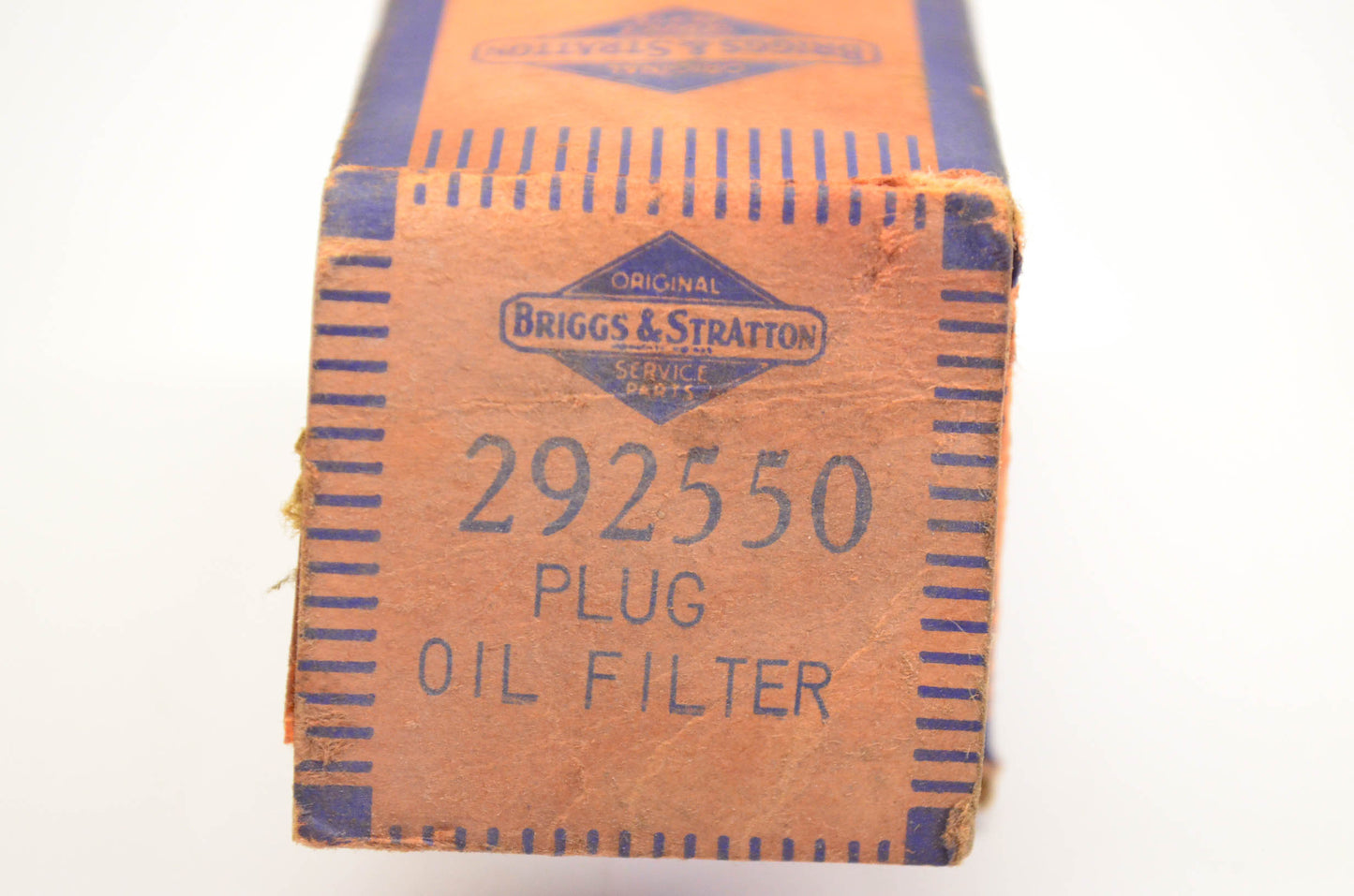New OEM Briggs & Stratton 292550 Oil Filter Plug NOS