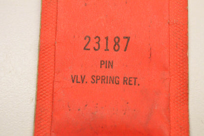 New OEM Briggs & Stratton 23187 Valve Spring Retainer Pin NOS