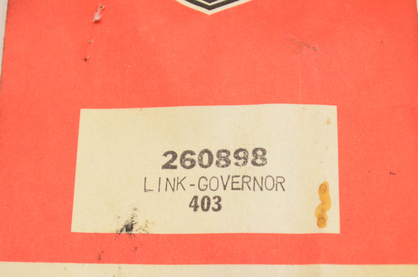New OEM Briggs & Stratton 260898, 261663 Governor Link Air Vane NOS