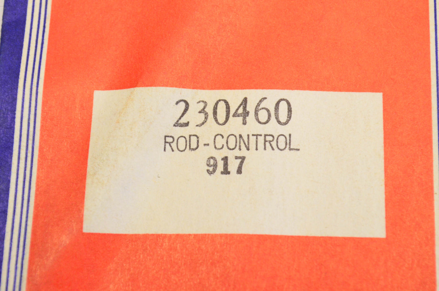 New OEM Briggs & Stratton 230460, 917 Control Rod NOS