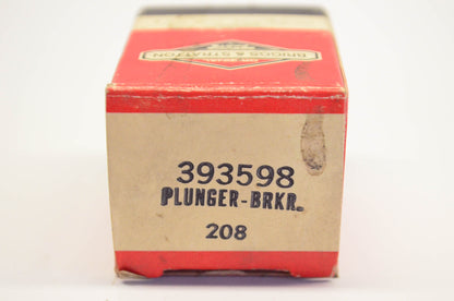 New OEM Briggs & Stratton 393598, 208 Breaker Plunger NOS