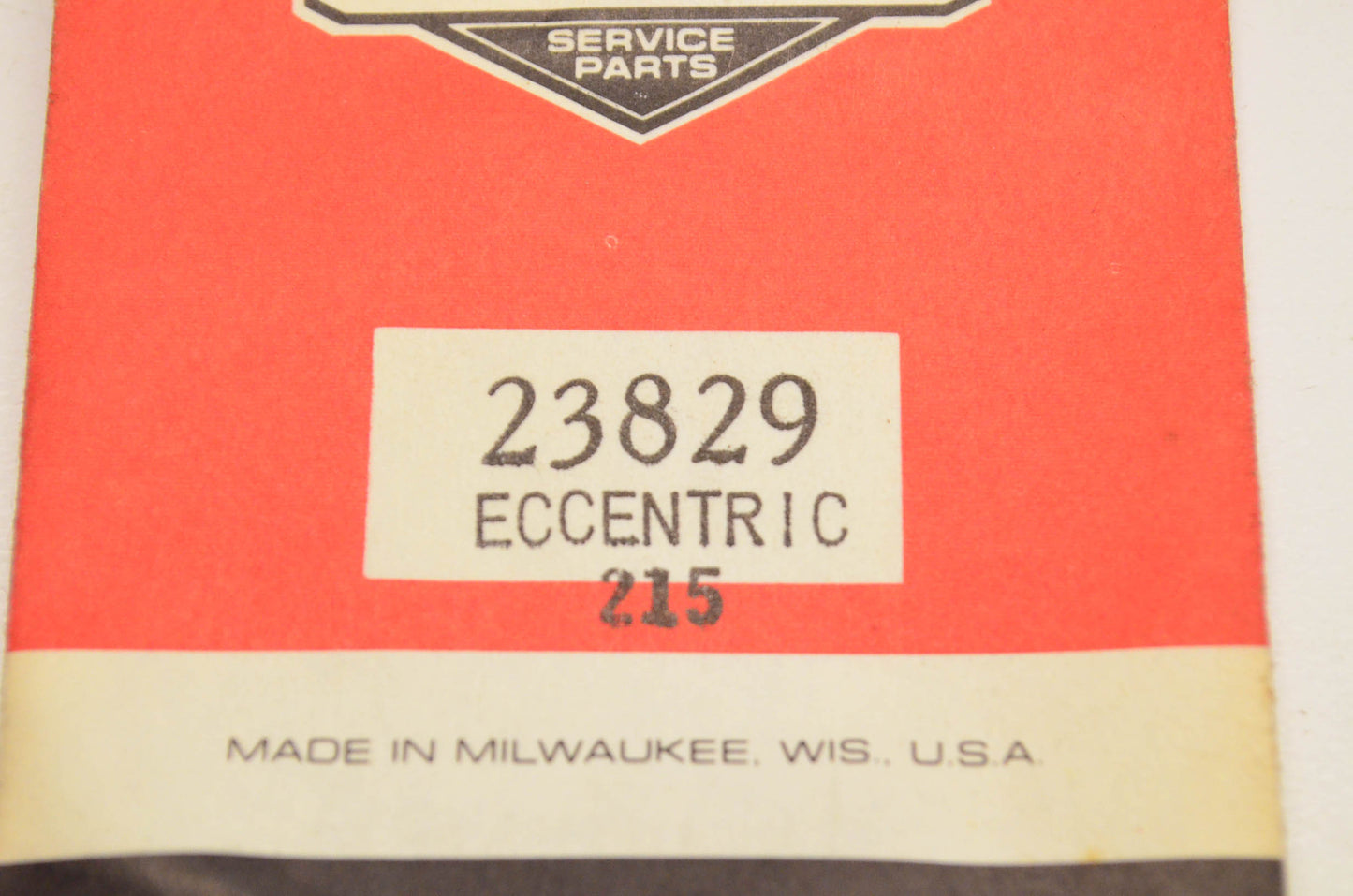 New OEM Briggs & Stratton 23829, 215 Eccentric NOS