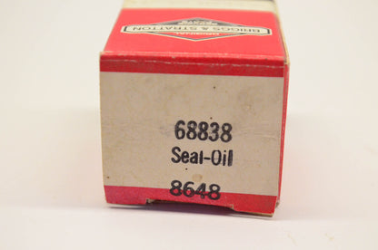 New OEM Briggs & Stratton 68838, 8648 Oil Seal NOS