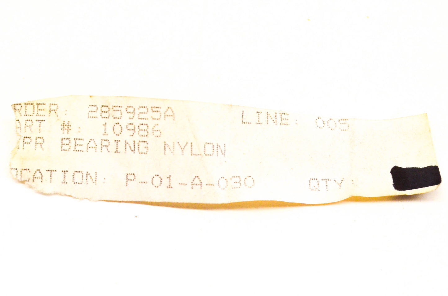 New OEM Briggs & Stratton 10986, 7010986YP Nylon Bearing NOS