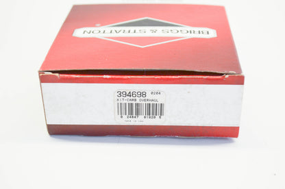New OEM Briggs & Stratton 394698 Carburetor Overhaul Kit NOS