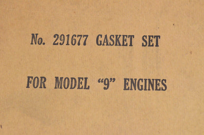 New OEM Briggs & Stratton 291677 Gasket Kit NOS