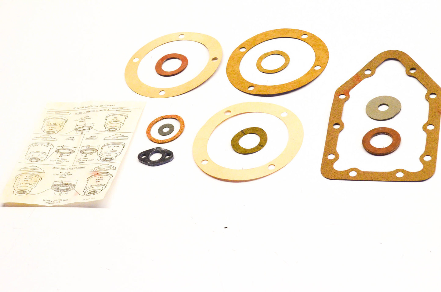 New OEM Briggs & Stratton 291376 Gasket Kit NOS