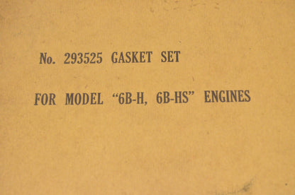 New OEM Briggs & Stratton 293525 Gasket Kit NOS