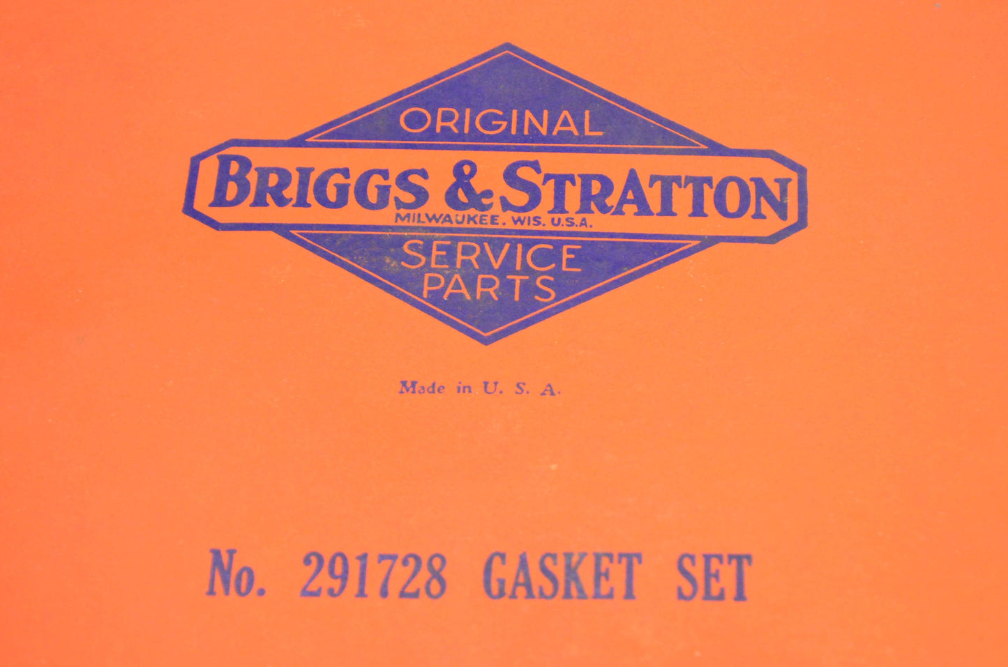 New OEM Briggs & Stratton 291728 Gasket Kit NOS
