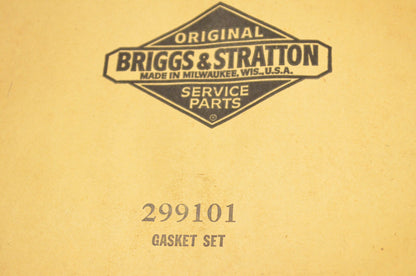 New OEM Briggs & Stratton 299101 Gasket Kit NOS
