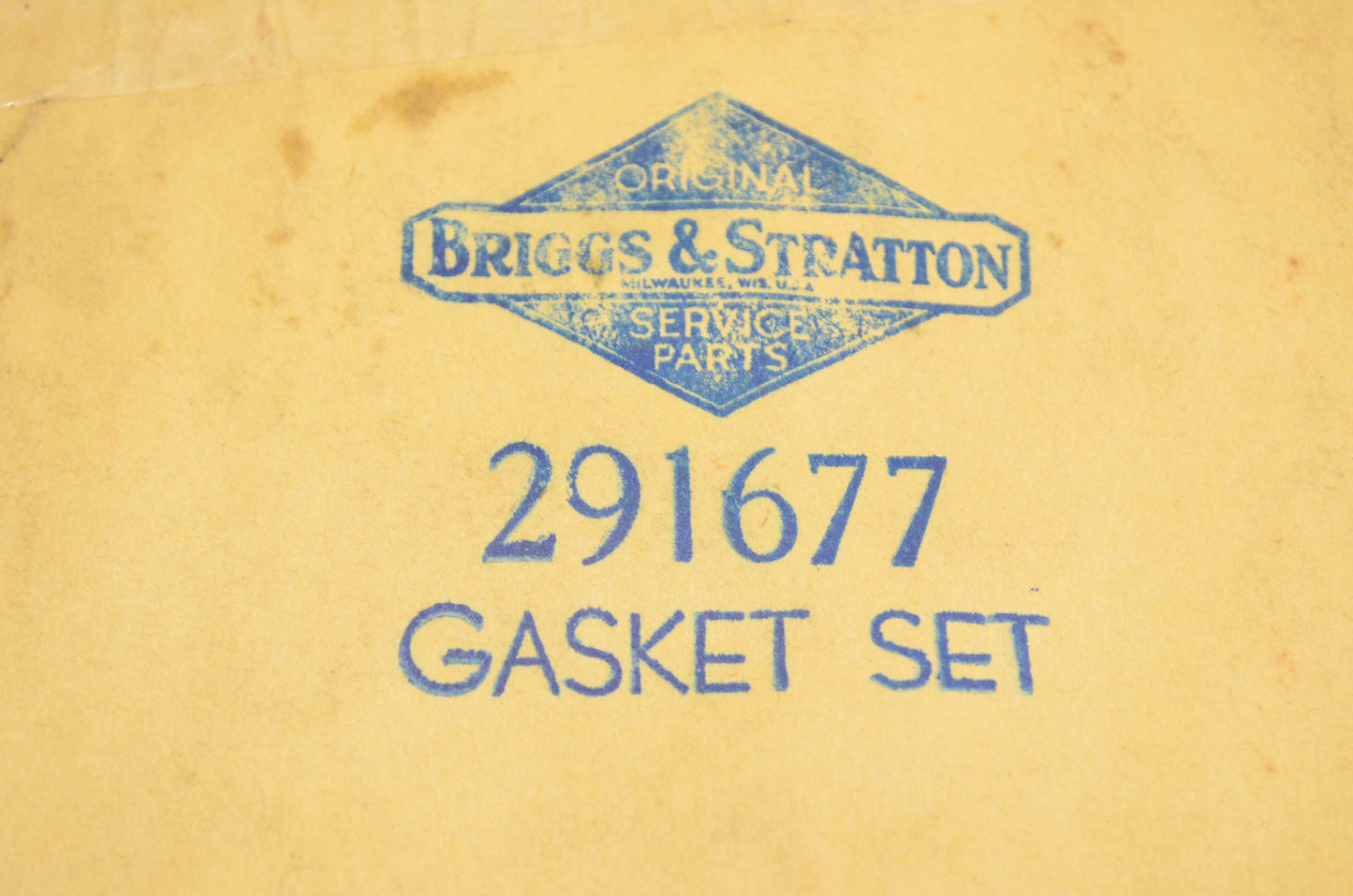 New OEM Briggs & Stratton 291677 Gasket Kit NOS