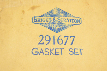 New OEM Briggs & Stratton 291677 Gasket Kit NOS