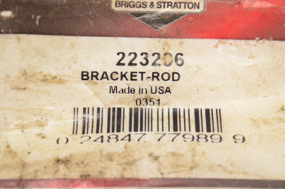 New OEM Briggs & Stratton 223236 Rod Bracket NOS