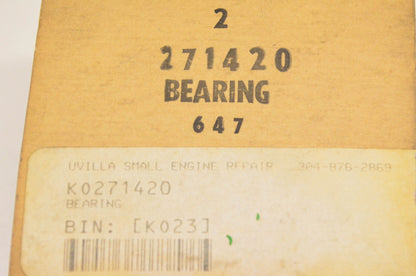 Kohler 271420, 4875508-S Bearing Kit NOS