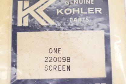 Kohler 220098 Screen NOS