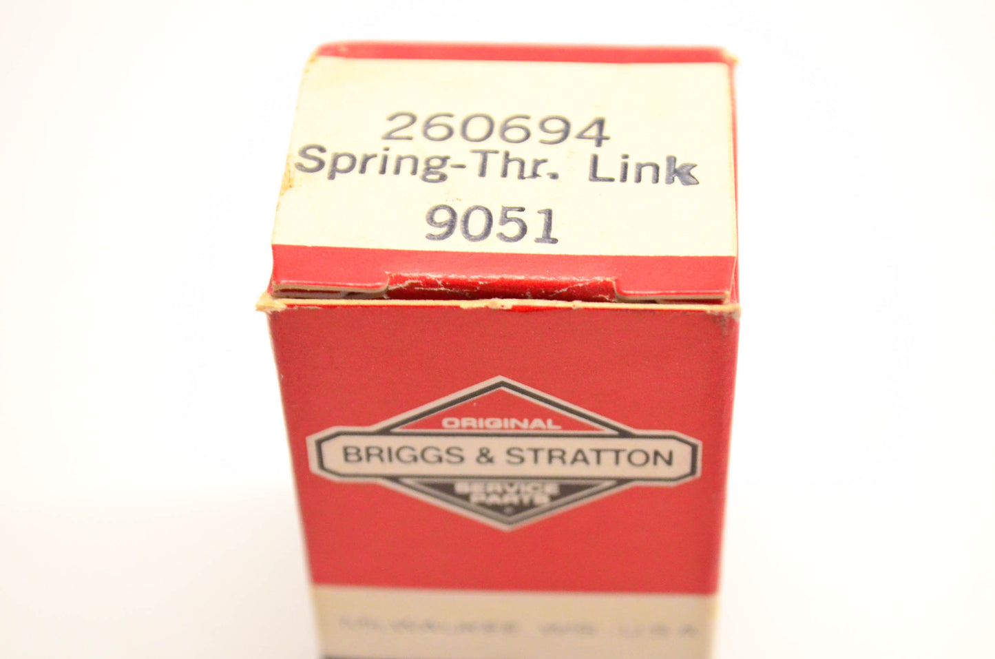 New OEM Briggs & Stratton 260694 Throttle Link Spring NOS