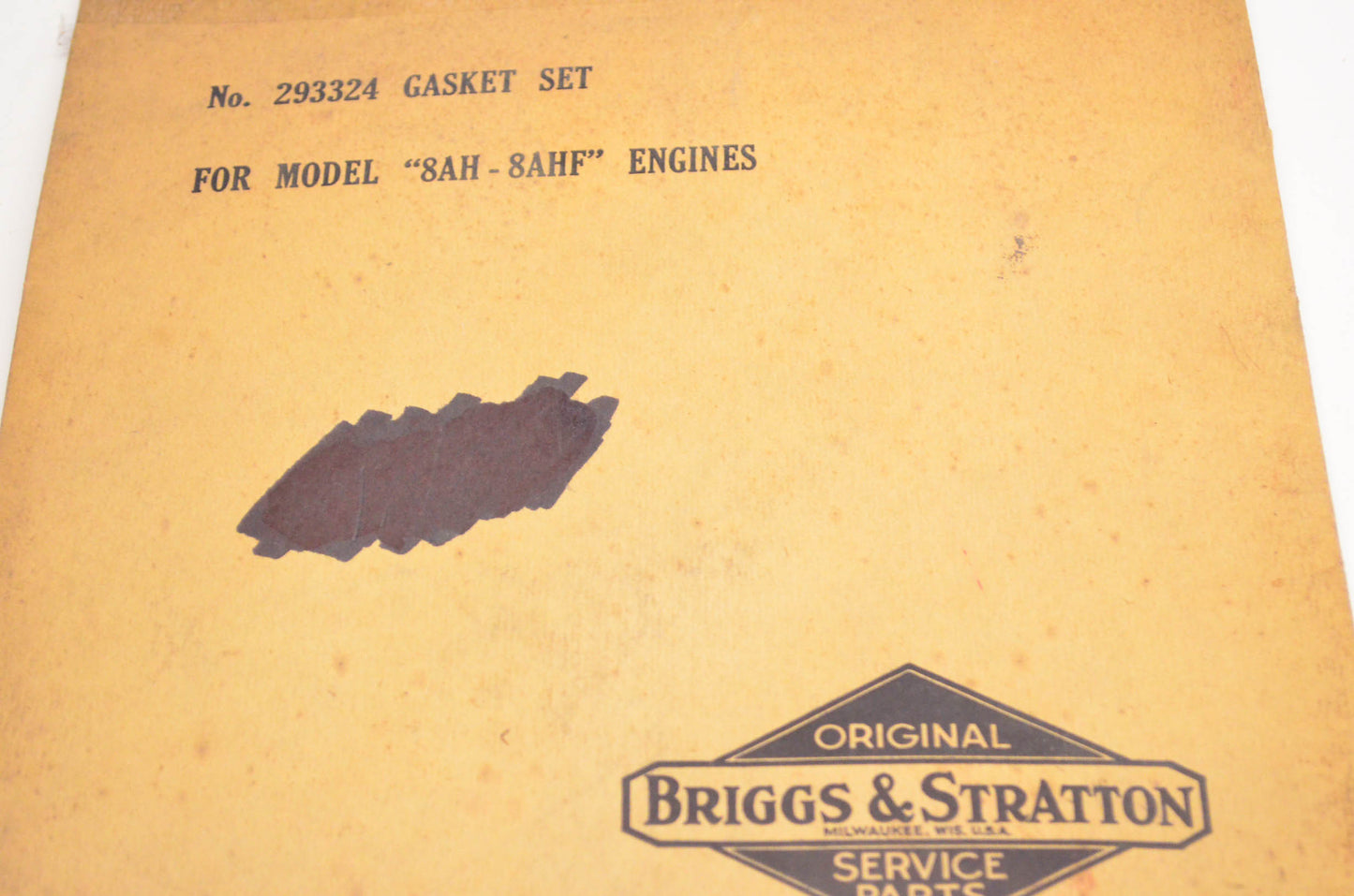 New OEM Briggs & Stratton 293324 Gasket Kit NOS