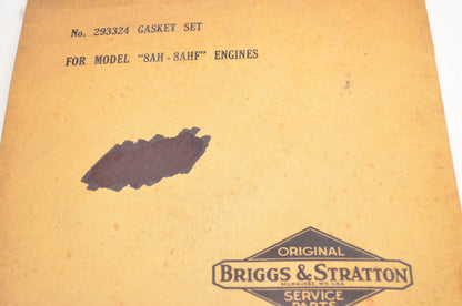 New OEM Briggs & Stratton 293324 Gasket Kit NOS