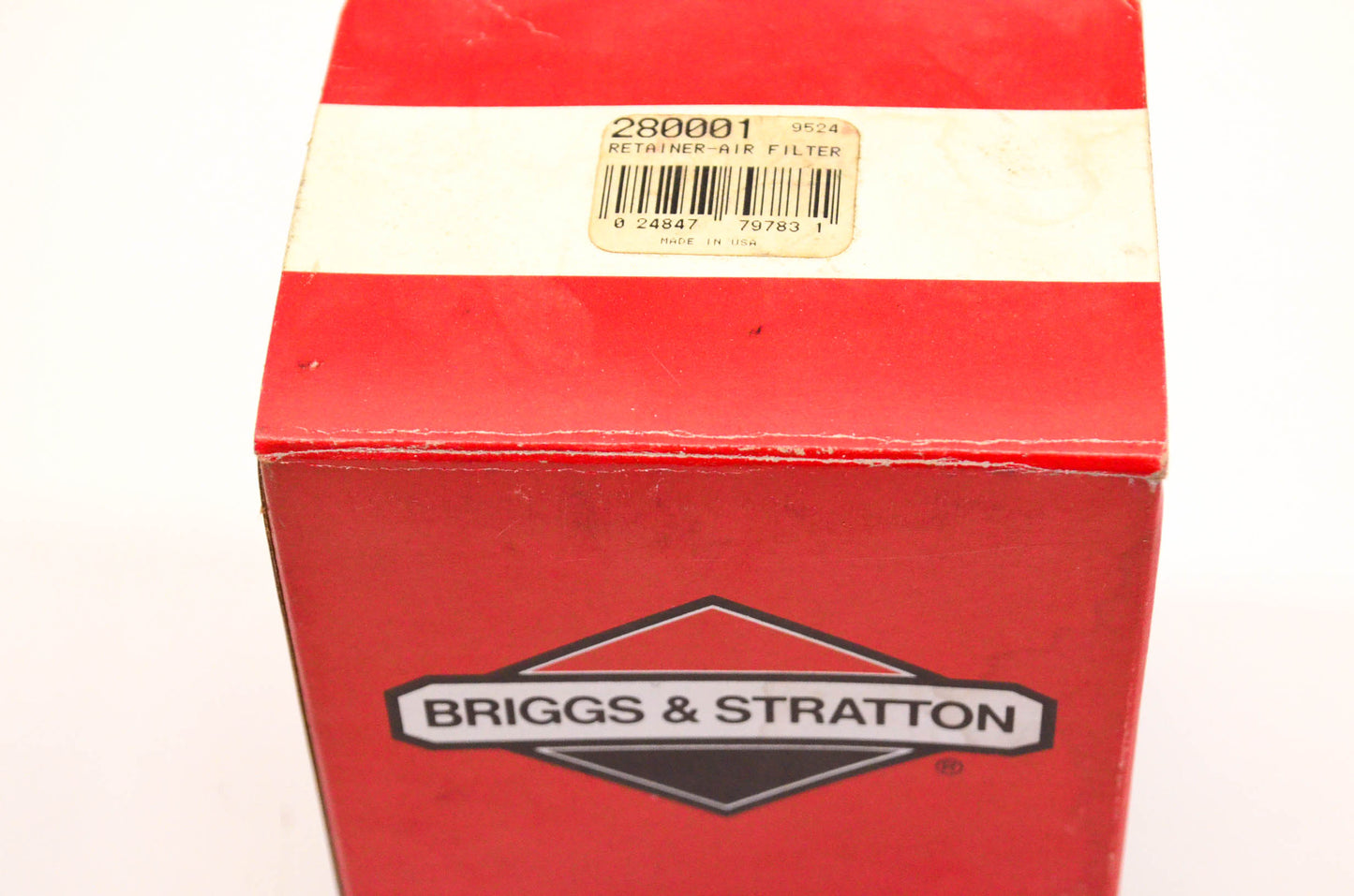 New OEM Briggs & Stratton 280001 Air Filter Retainer NOS