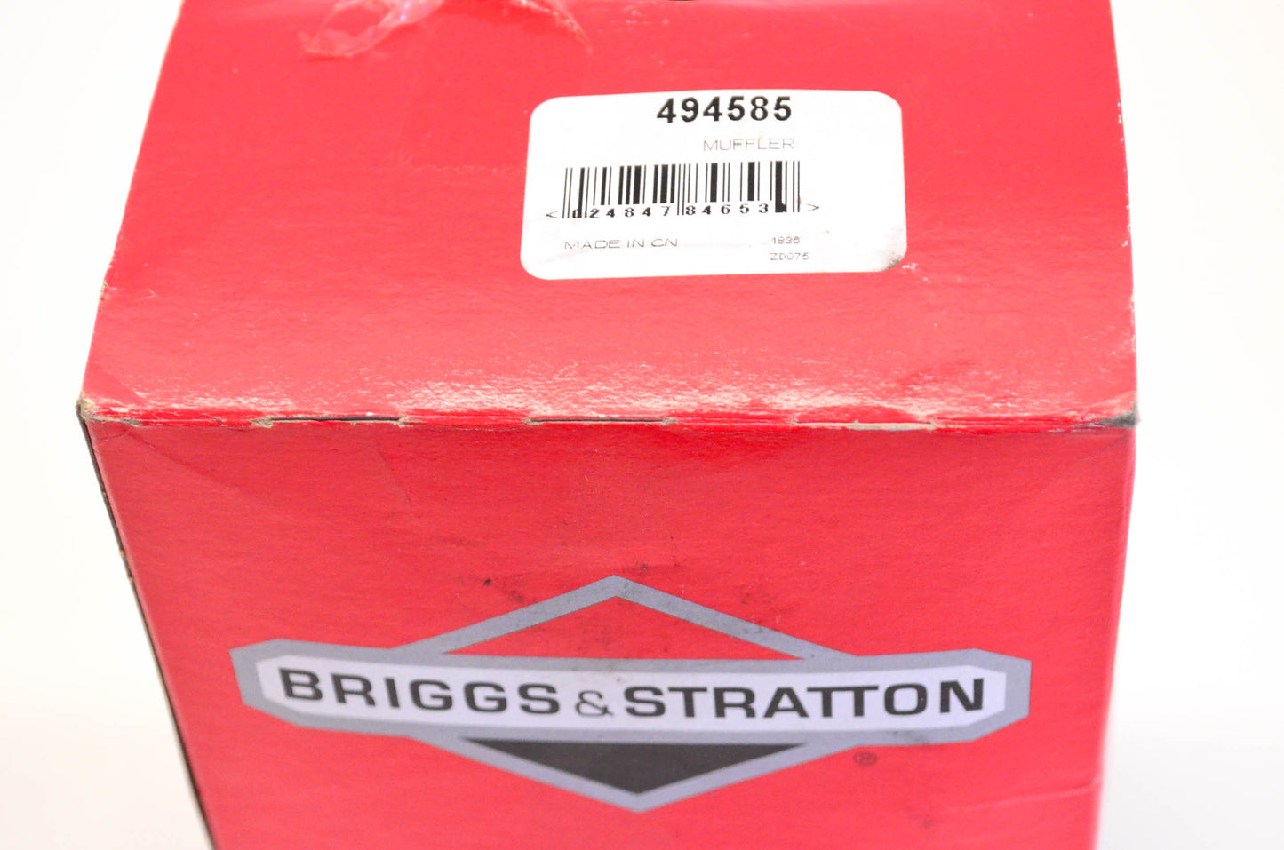 New OEM Briggs & Stratton 494585 Muffler Assembly NOS