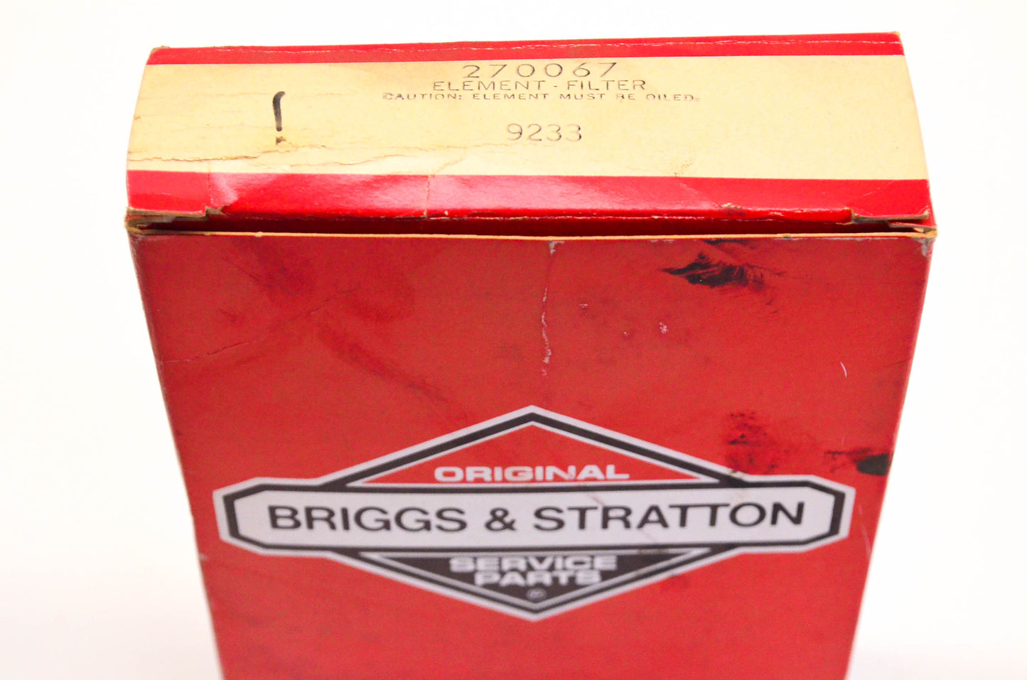 New OEM Briggs & Stratton 270067 Air Filter NOS