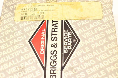 New OEM Briggs & Stratton 272165 Cylinder Head Gasket NOS