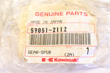 New OEM Kawasaki 59051-2112 Spur Gear NOS