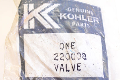 Kohler 220008 Intake Valve NOS