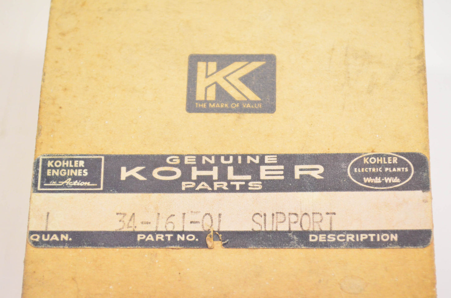 Kohler 34-161-01 Support NOS