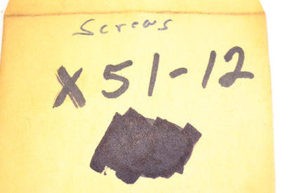 Kohler X-51-12, X-51-12-S Screw NOS