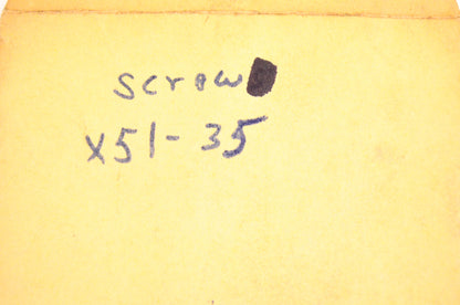Kohler X-51-35 Screw NOS