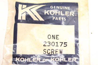 Kohler 230175 Hex Screw NOS