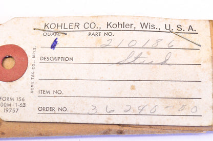 Kohler 210186 Stud NOS