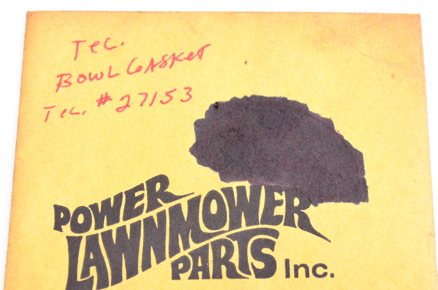 Aftermarket 27153, 20-1130A Bowl Gasket NOS