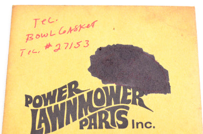 Aftermarket 27153, 20-1130A Bowl Gasket NOS